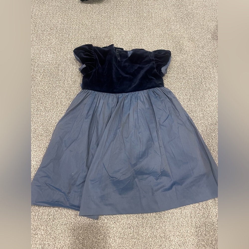 Oscar De La Renta navy and blue dress | 3T